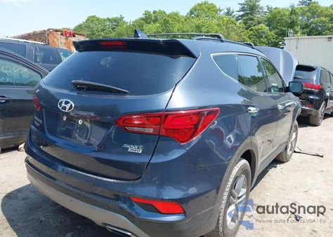 2017 Hyundai Santa Fe Sport 2.4L из США, поврежденный, VIN 5NMZUDLB5HH024404